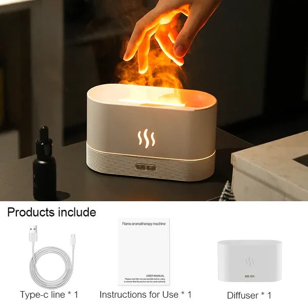 Flame aroma humidifier™ - Warm & Romantic Atmosphere