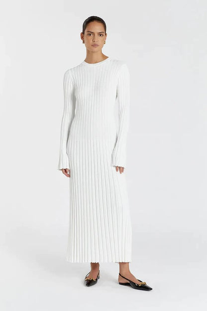 knitted long dress