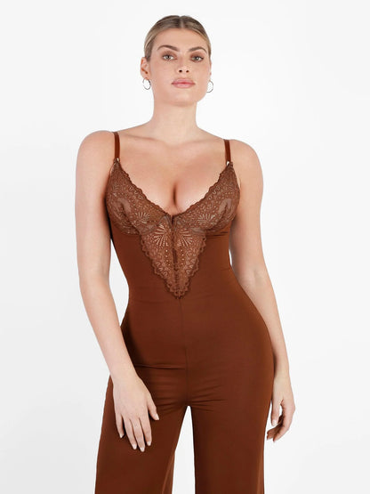 Lace Shapewear Jumpsuit™  - Trendy and Flattering Silhouette