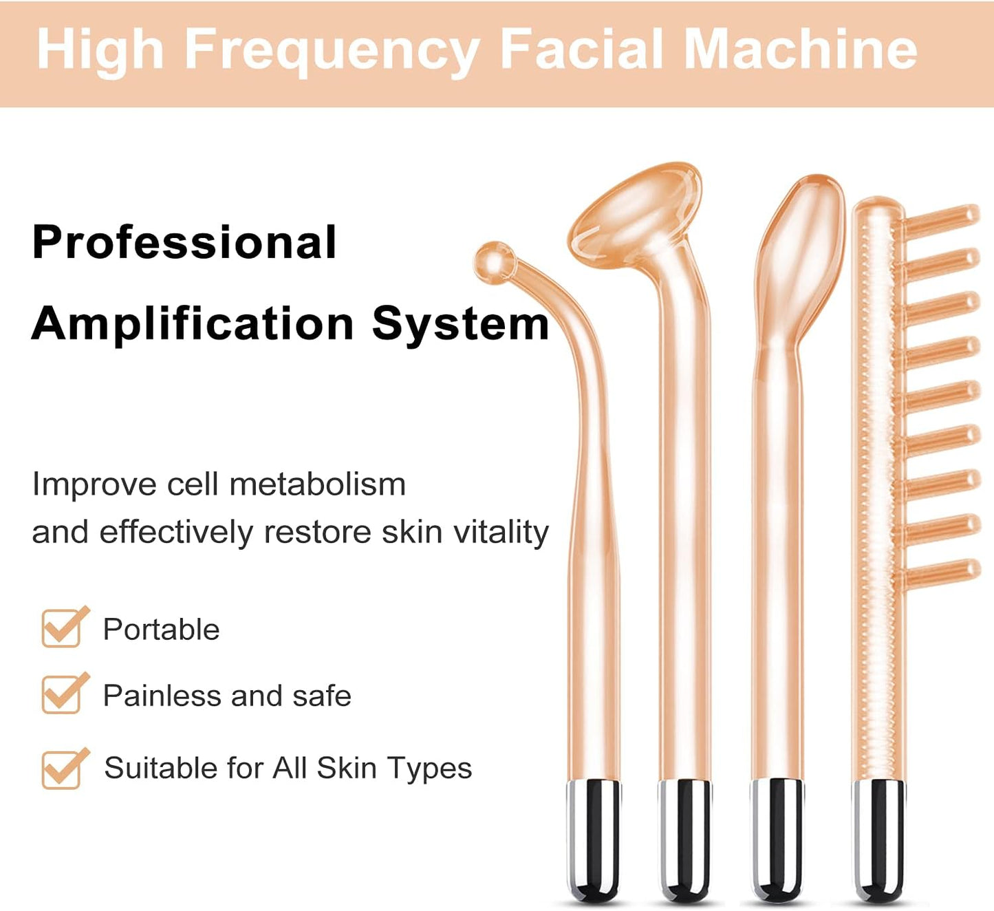 High Frequency Wand™ - Healthy Hair & Skin Rejuvenation