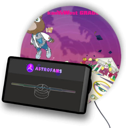 Astro Fan Pro™ - Holographic LED Fan Innovation