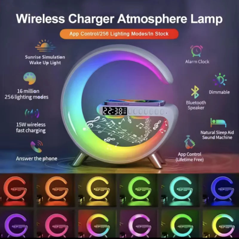 Power Pod™ - Wireless Charging, Speaker and Ambient Light Fusion