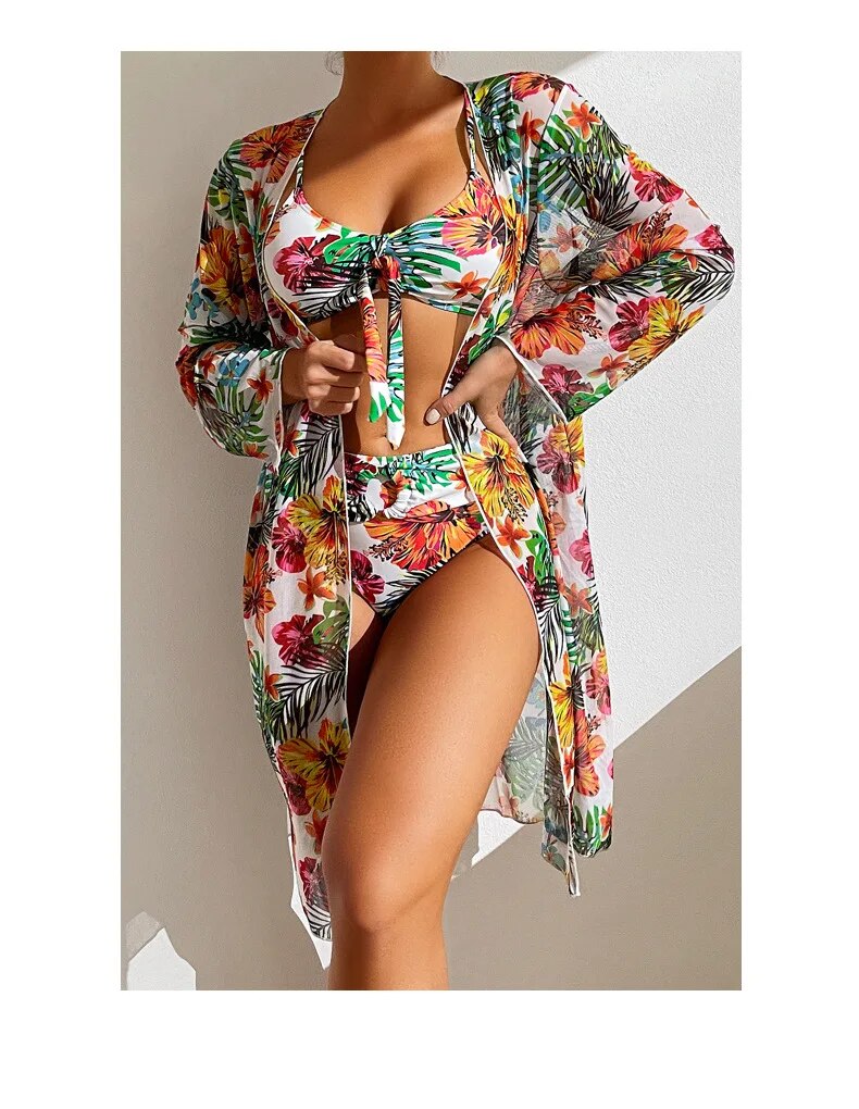 Beachy Boho Trikini™ - Dive into the Bohemian vibes